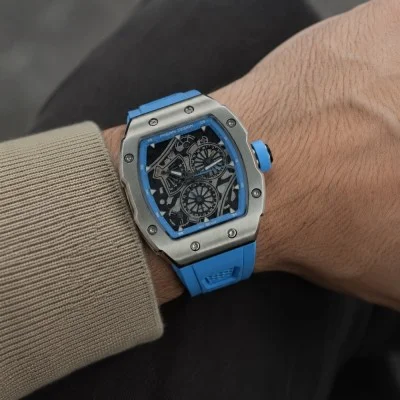 Мужские часы Pagani Design PD-YS012 Silver-Blue